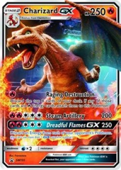 Charizard GX - SM195 - Holo