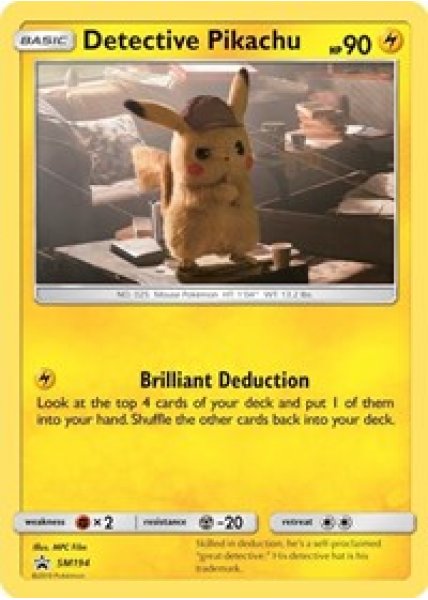 Detective Pikachu - SM194 - Holo