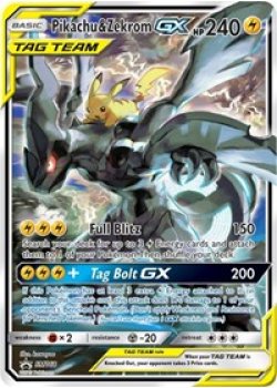 Pikachu & Zekrom GX - Holo