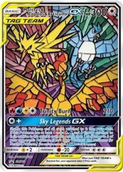 Moltres & Zapdos & Articuno GX - Holo