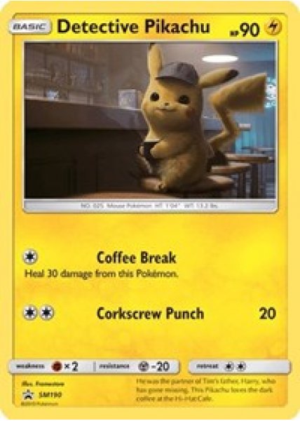 Detective Pikachu - SM190 