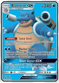 Blastoise GX - SM189 - Holo