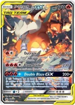 Reshiram & Charizard GX - Holo