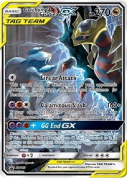 Garchomp & Giratina GX - SM193 - Holo