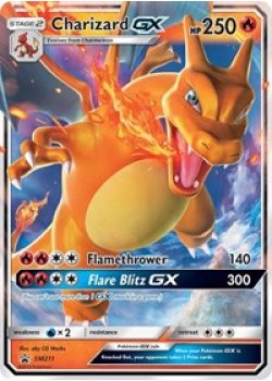 Charizard GX - SM211 - Holo