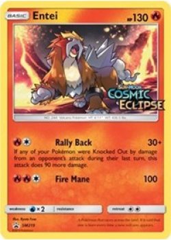 Entei - SM219  - Holo