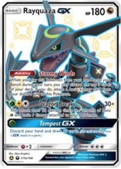 Rayquaza GX - SM177a - Holo