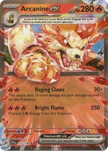 Arcanine ex - 032/198 032/198 - Holo