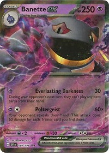 Banette ex - 088/198 088/198 - Holo