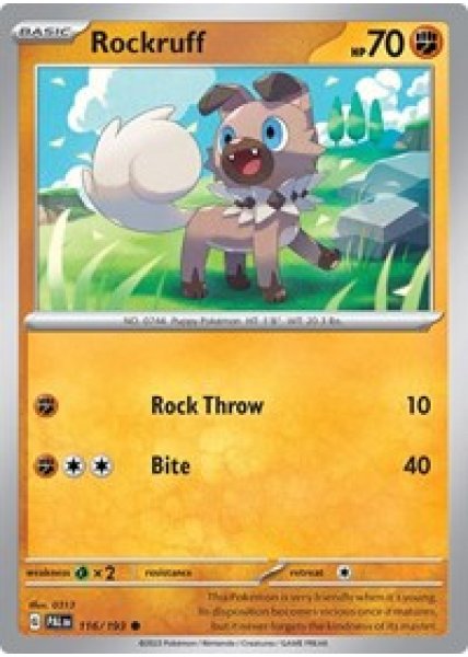 Rockruff 116/193