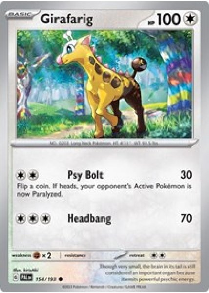 Girafarig 154/193