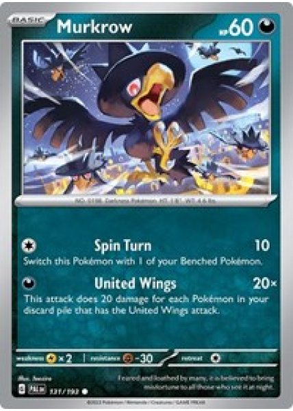 Murkrow 131/193 - Reverse Holo