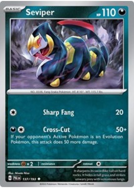 Seviper 137/193 - Reverse Holo