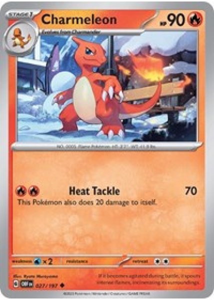 Charmeleon 027/197 Reverse Holo