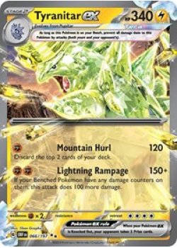 Tyranitar ex 066/197 Foil