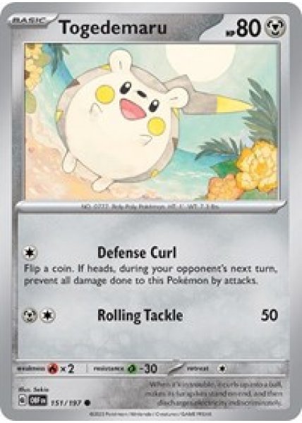 Togedemaru 151/197