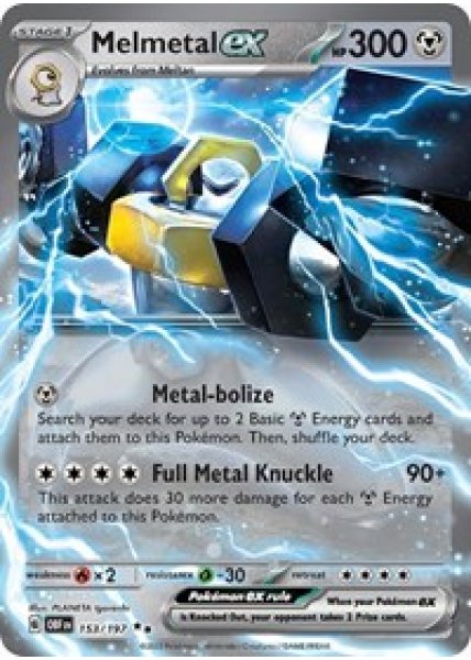 Melmetal ex 153/197 Foil