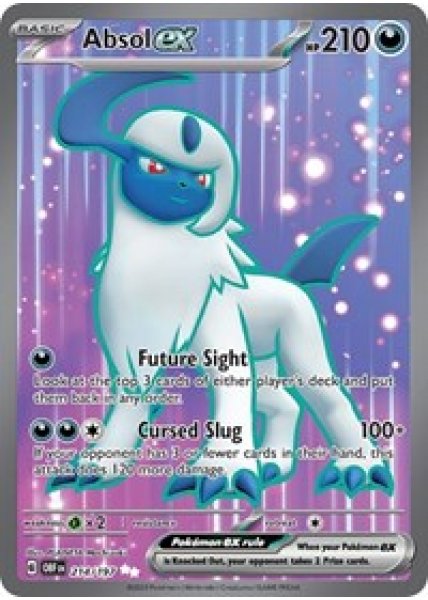 Absol ex - 214/197 Foil