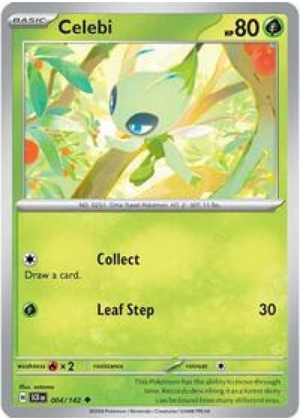 Celebi 004/142 - Reverse Holofoil