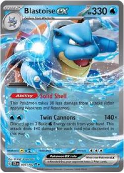 Blastoise ex 030/142 - Holofoil