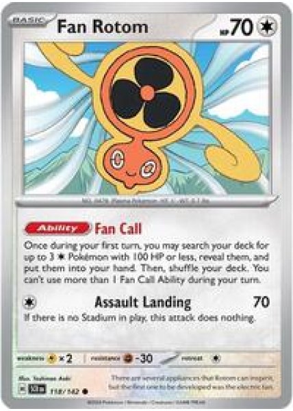 Fan Rotom 118/142