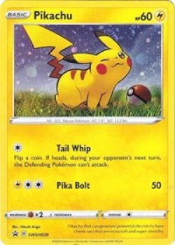 Pikachu - SWSH039 SWSH039 - Holo