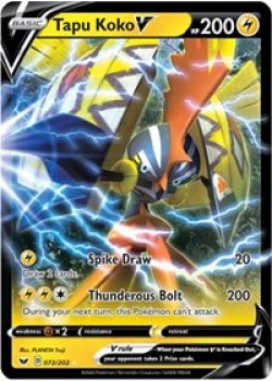 Tapu Koko V 072/202 - Holo