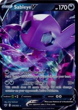 Sableye V 120/202 - Holo