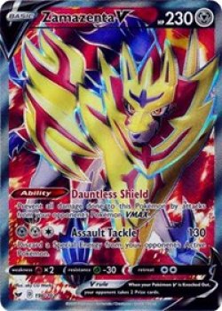 Zamazenta V  196/202 - Holo