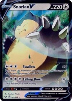 Snorlax V 141/202 - Holo