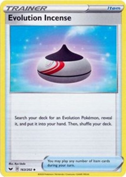 Evolution Incense 163/202 - Reverse Holo