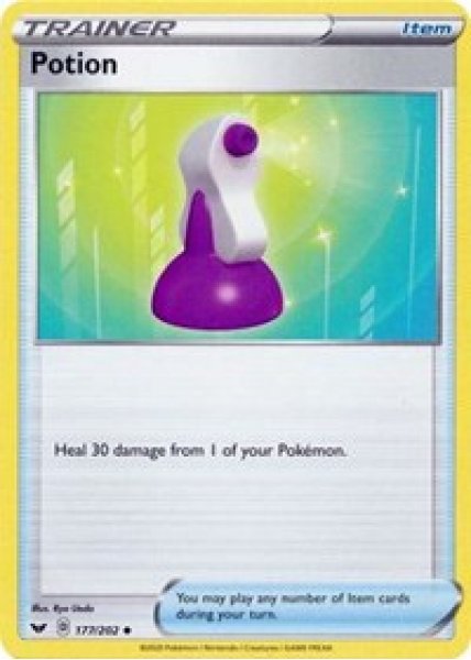 Potion 177/202 - Reverse Holo