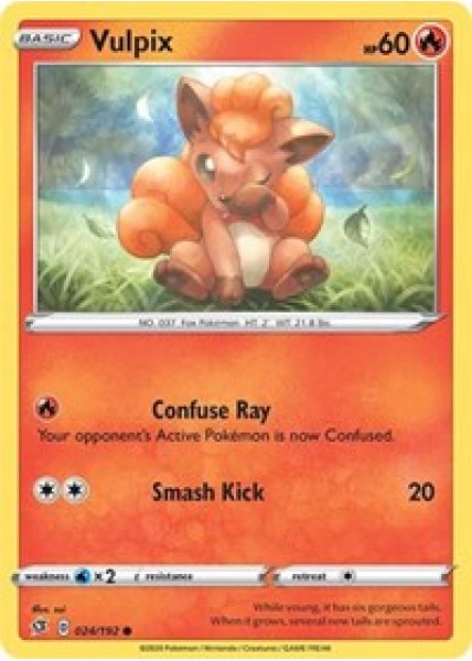 Vulpix 24/192 - Reverse Holo