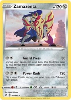 Zamazenta 140/192 - Reverse Holo