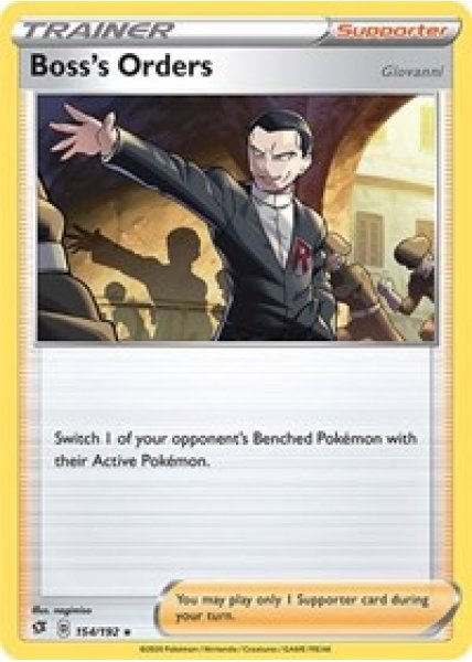 Boss's Orders 154/192 - Holo