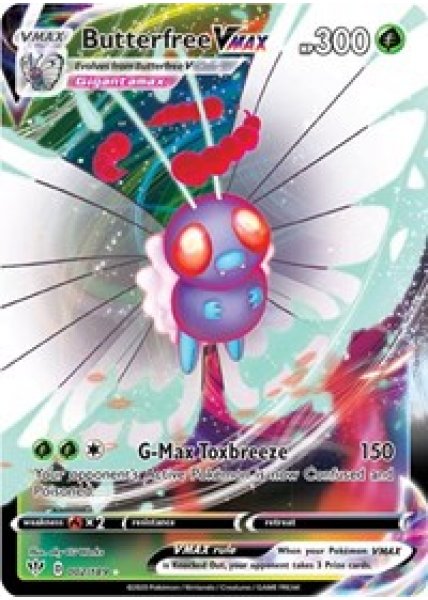 Butterfree VMAX 2/189 - Holo