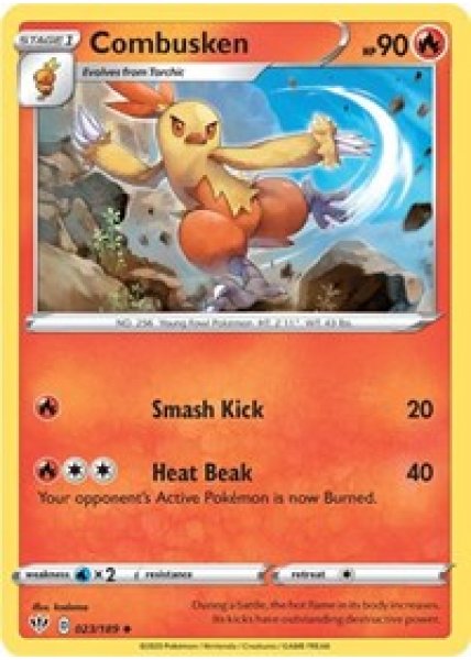 Combusken 23/189 - Reverse Holo