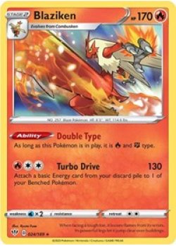 Blaziken 24/189 - Holo