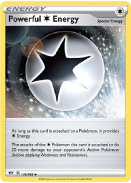 Powerful C Energy 176/189 - Reverse Holo