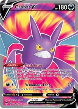 Crobat V  182/189 - Holo