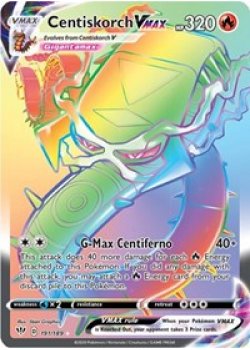 Centiskorch VMAX  191/189 - Holo