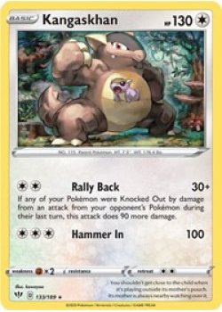 Kangaskhan 133/189 - Reverse Holo