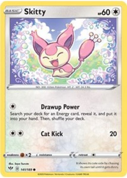 Skitty 141/189 - Reverse Holo