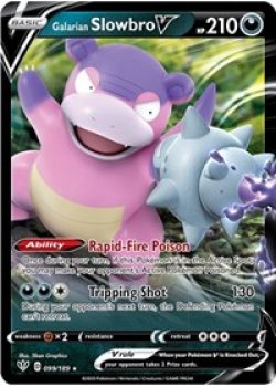 Galarian Slowbro V 99/189 - Holo