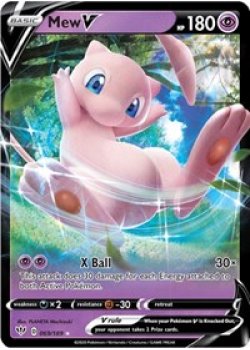 Mew V 69/189 - Holo