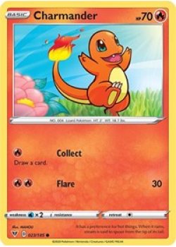 Charmander 023/185 - Reverse Holo