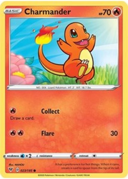 Charmander 023/185 - Reverse Holo