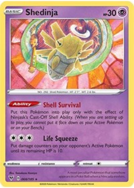 Shedinja 066/185 - Reverse Holo