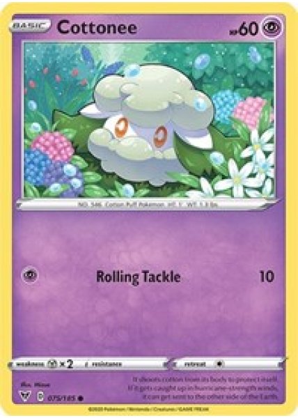 Cottonee 075/185 - Reverse Holo