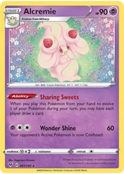 Alcremie 081/185 - Reverse Holo